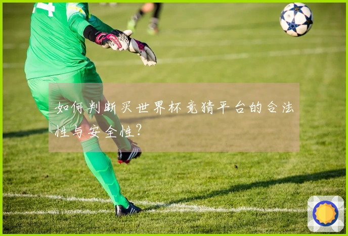如何判断买世界杯竞猜平台的合法性与安全性？